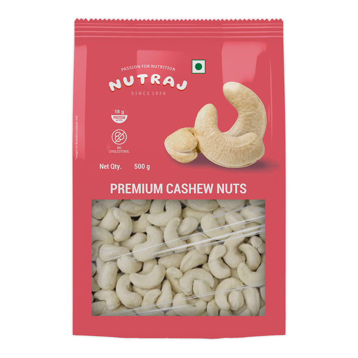 Nutraj Premium Cashew Nuts (Kaju) 500gm